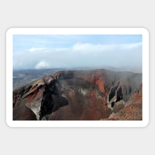 Nouvelle Zélande - volcan Tongariro Sticker
